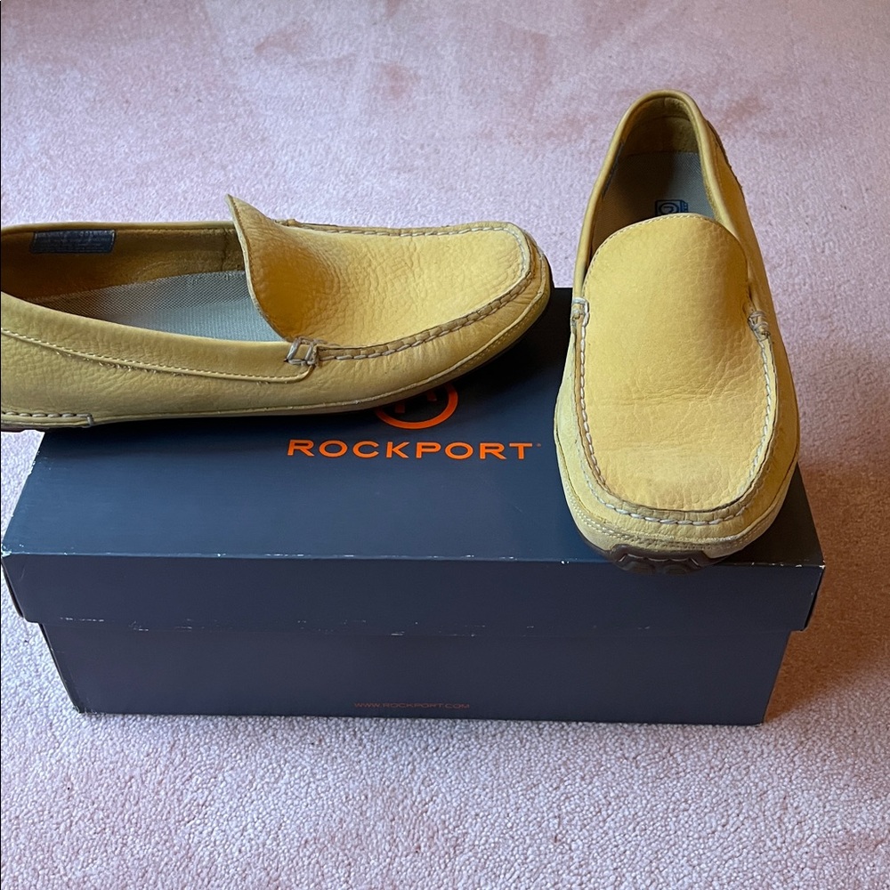 Rockport Tan Leather Loafers